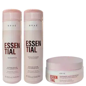 Kit Braé Essential Tratamento Diário (3 Produtos)