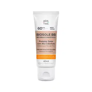 Ada Tina Biosole BB FPS60 Noce Cor 45 - Protetor Solar Facial 40ml