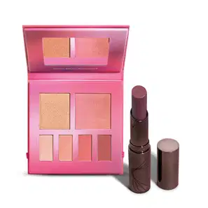 Combo Quem Disse, Berenice? Paleta de Maquiagem Roselele 7g + Batom Líquido Marrom Castanha 5,5ml