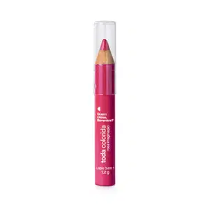 Lápis Multifuncional 3 Em 1 Rosa Imaginação Toda Colorida Quem Disse, Berenice? 1,2g