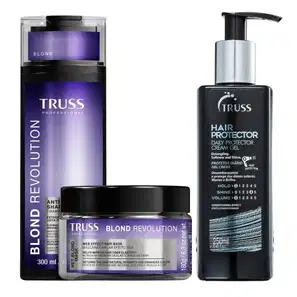 Kit TRUSS Blond Revolution + Hair Protector (3 Produtos)