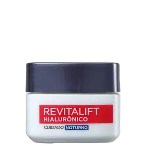 L'Oréal Paris Revitalift Hialurônico Cuidado Noturno - Creme Facial Redutor de Linhas 49g
