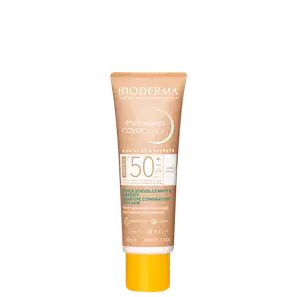 Bioderma Photoderm Cover Touch FPS 50+ Dourado - Protetor Solar Facial