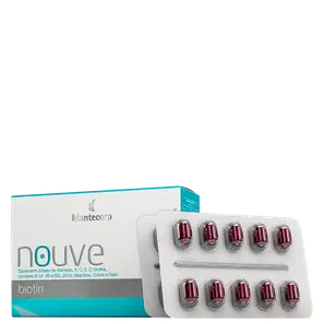 Mantecorp Nouve Biotin - Suplemento Vitamínico (30 cápsulas)