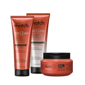 Combo Match Força: Shampoo, 250 ml + Condicionador, 250 ml