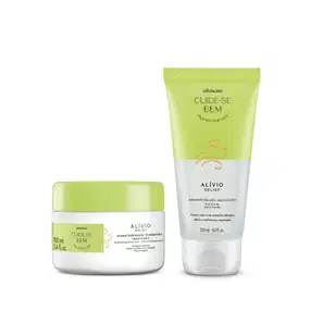 Combo Cuide-se Bem Alívio: Creme Desodorante Hidratante 100ml + Sabonete Líquido 200ml
