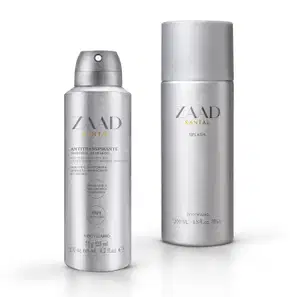Combo Zaad Santal: Splash 200ml + Antitranspirante 75g