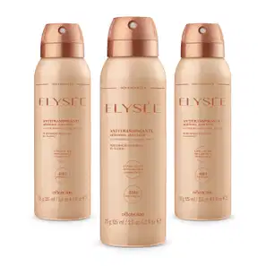 Combo Elysée: Desodorante Antitranspirante Aerossol 75g (3 unidades)