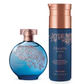 Combo Floratta My Blue: Loção Corporal 200ml + Desodorante Colônia 75ml