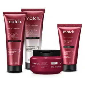 Combo Completo Match. Proteção da Cor (4 itens)