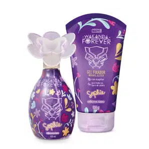 Combo Sophie Wakanda Forever:Colônia 100ml + Gel Fixador 120g