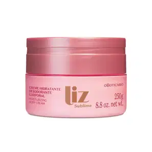 Creme Hidratante Desodorante Corporal Liz Sublime 250g