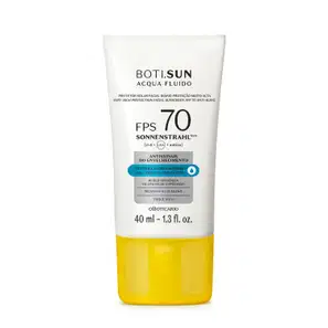 Protetor Solar Facial Antioleosidade FPS70 Boti.Sun Acqua Fluido 40ml