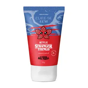 Máscara Facial Peel Off O Terror Dos Poros Cuide-se Bem Stranger Things 50g