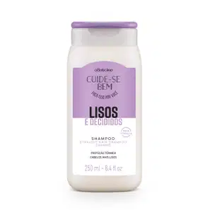Shampoo Cuide-se Bem Lisos e Decididos 250ml
