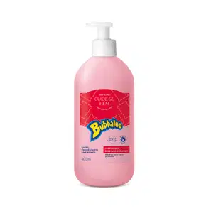 Loção Hidratante Desodorante Corporal Cuide-se Bem Bubbaloo Morango 400ml