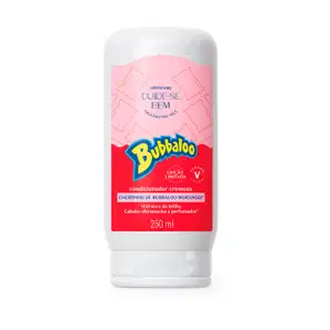 Condicionador Cuide-se Bem Bubbaloo Morango 250ml