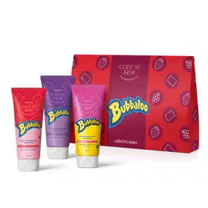 Kit Presente Cuide-se Bem Bubbaloo (3 itens)