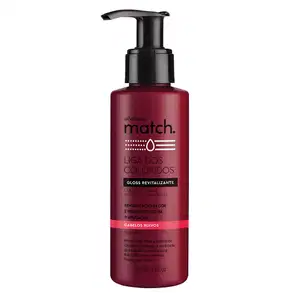 Gloss Revitalizante Cabelos Castanhos Match, 100ml