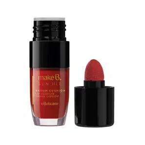 Batom Liquido Cushion Red Make B. Sun Hit 6ml - DSC