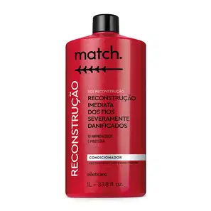 Condicionador Match SOS Reconstrução 1L - DSC