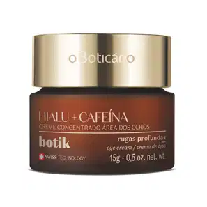 Creme Concentrado para Área dos Olhos Ácido Hialurônico e Cafeína 15g