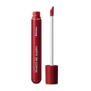 Batom Líquido Cremoso Vermelho Sensual Intense Makes Me Happy 5,5ml