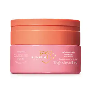 Creme Esfoliante de Bumbum Cuide-se Bem Bumbum de Pêssego 230g