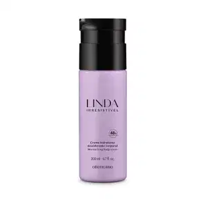 Loção Desodorante Hidratante Corporal Linda Irresistível 200ml
