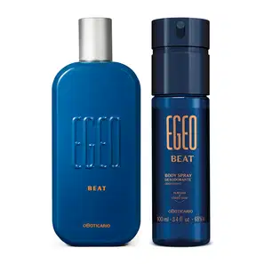 Combo Egeo Beat: Desodorante Colônia 90ml + Body Spray 100ml