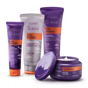 Kit Eudora Siàge Liso Intenso (4 Produtos)