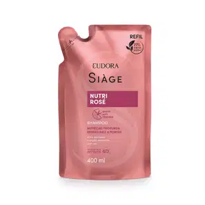 Refil Shampoo Siàge Nutri Rosé 400ml