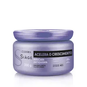 Eudora Siàge Acelera o Crescimento Máscara Capilar