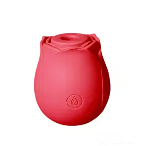 Sugador de Clitóris Flower - Vermelho