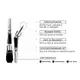 Lancôme Grandiôse Matte 01 Noir Jet Black - Delineador Líquido 1,3ml (9)