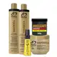 Kit Manutenção Capilar Mandioca Com Óleo Argan - Force (5 Itens) Hidratação e Fortalecimento (1)