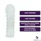 Capa Peniana Extensora com Textura Aumenta Penis 15 cm (4)
