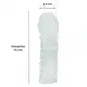 Capa Peniana Extensora com Textura Aumenta Penis 15 cm (2)