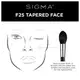 Sigma Beauty F25 Tapered Face - Pincel para Pó (3)