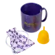Kit Violeta Cup Coletor Menstrual Amarelo Tipo A (2 Produtos) (1)