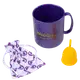 Kit Violeta Cup Coletor Menstrual Amarelo Tipo B (2 Produtos) (1)