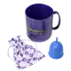 Kit Violeta Cup Coletor Menstrual Azul Tipo A (2 Produtos) (1)