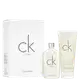 Conjunto CK One Calvin Klein Unissex Importado - Eau de Toilette 50ml + Gel de Banho 100ml (1)