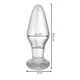 Plug Anal de Vidro Cônico Glass Romance 10cm x 3,5cm Lovetoy (5)