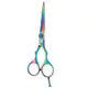 Tesoura de Cabelo Edel Solingen Fio Navalha Titanium Multicolor 6¨