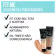 Maybelline Fit Me! Efeito Matte N220 - Base Líquida 30ml (3)