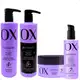 Kit Ox Glicólico: Shampoo, Condicionador 500ml e Máscara + Acidificante (6)