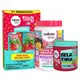 Kit Salon Line Kids: Shampoo e Condicionador + Creme para Pentear 1kg e Gelatina Desembaraçante Morango (2)