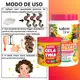 Kit Salon Line Kids: 1 Creme para Pentear Cachinhos Ativados e 1 Gelatina Super Volume Manga (4)