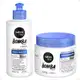 Kit Salon Line SOS Bomba Crescimento Capilar: Shampoo 300ml e Condicionador 200ml + Máscara Hidratante 500g e Creme Para Pentear 300ml (3)